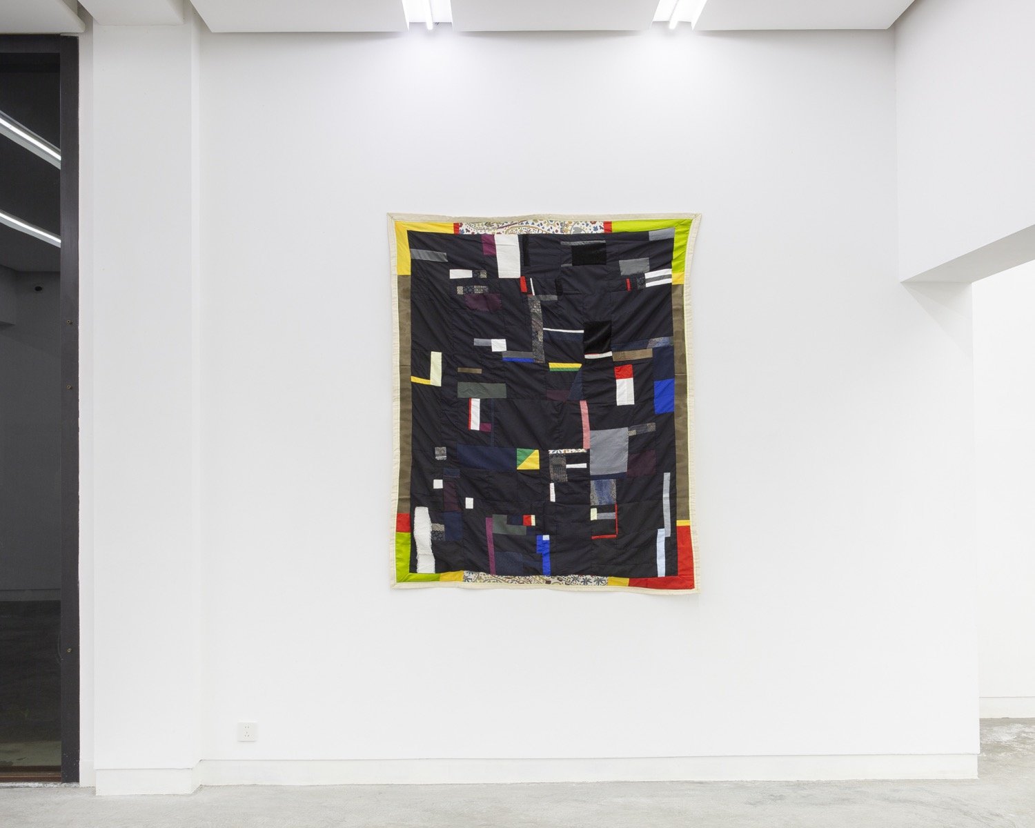   The Black , 2017, Fabric, 175cm x 142cm 