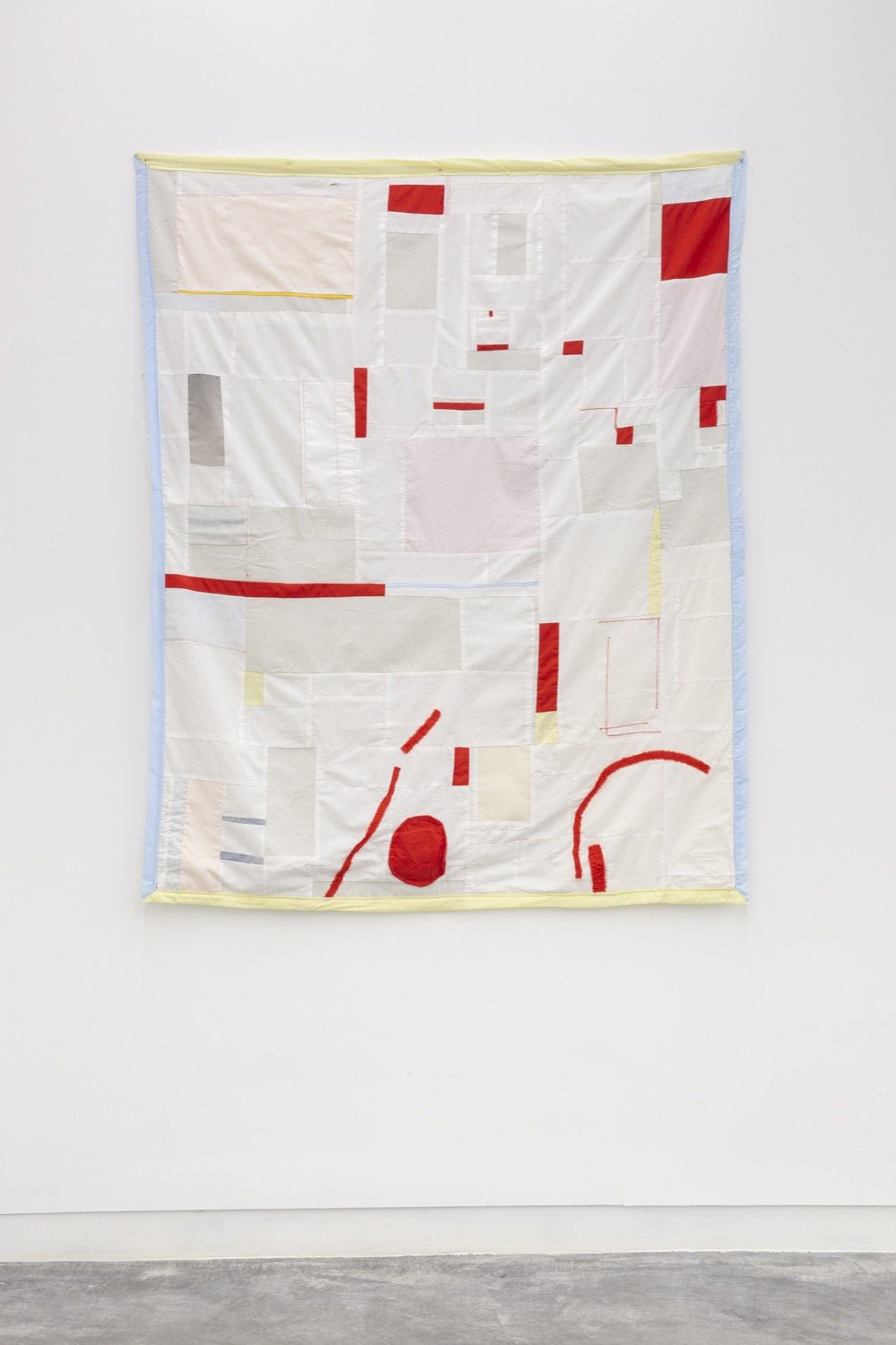   The White,   2017, Fabric, 175cm x 142cm 