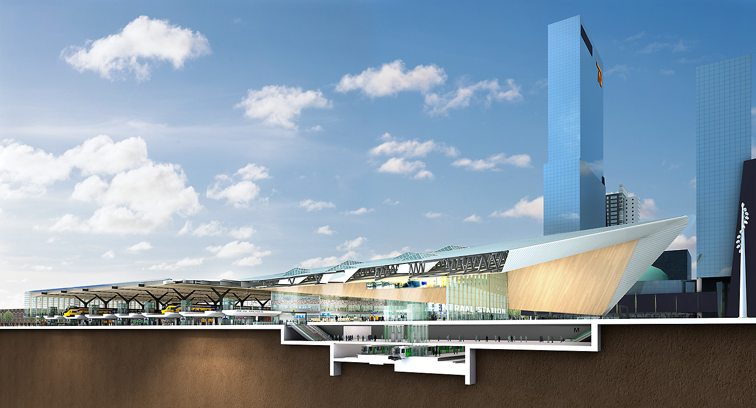 Central Station Rotterdam | CROSS Architecture