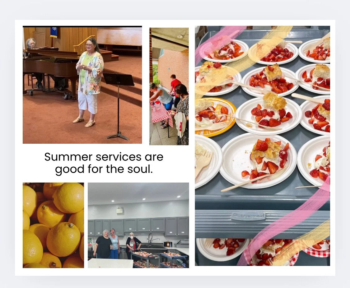  Summer Worship Services 