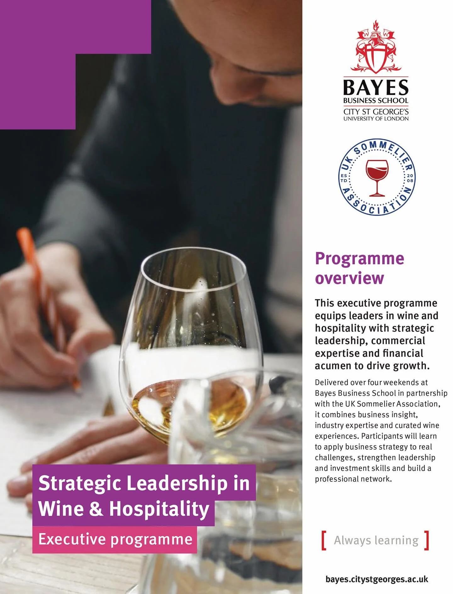 We are extremely excited about tomorrow&rsquo;s launch of our most ambitious and innovative project! 
In partnership with the Bayes Business School, one of the most prestigious institutions in the world, we are presenting the Strategic Leadership Win