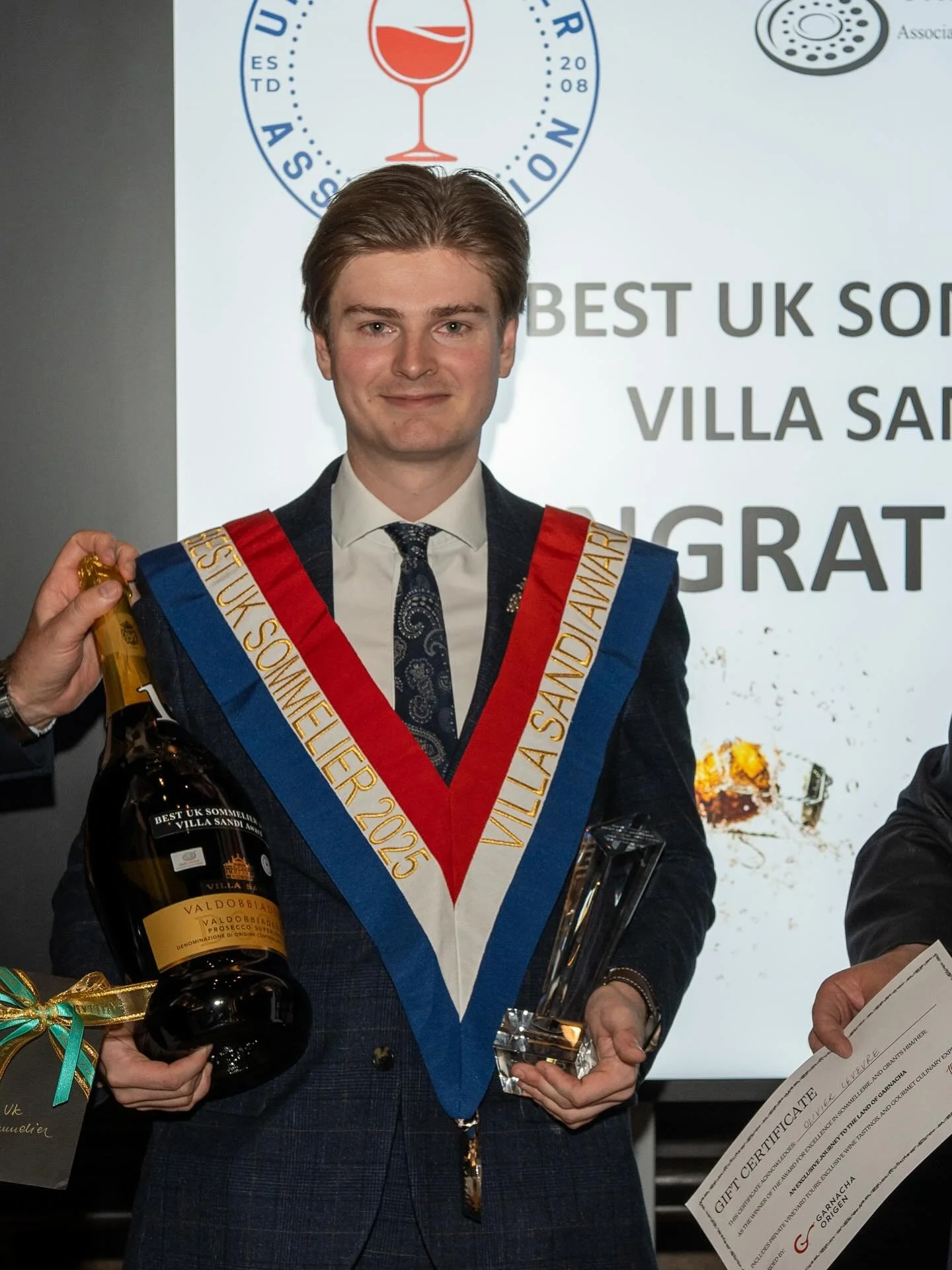 Best UK Sommelier Villa Sandi Award 2025 Olivier Lef&eacute;vre - Senior Sommelier at Hide! Congratulations!! @hide_restaurant @villasandi