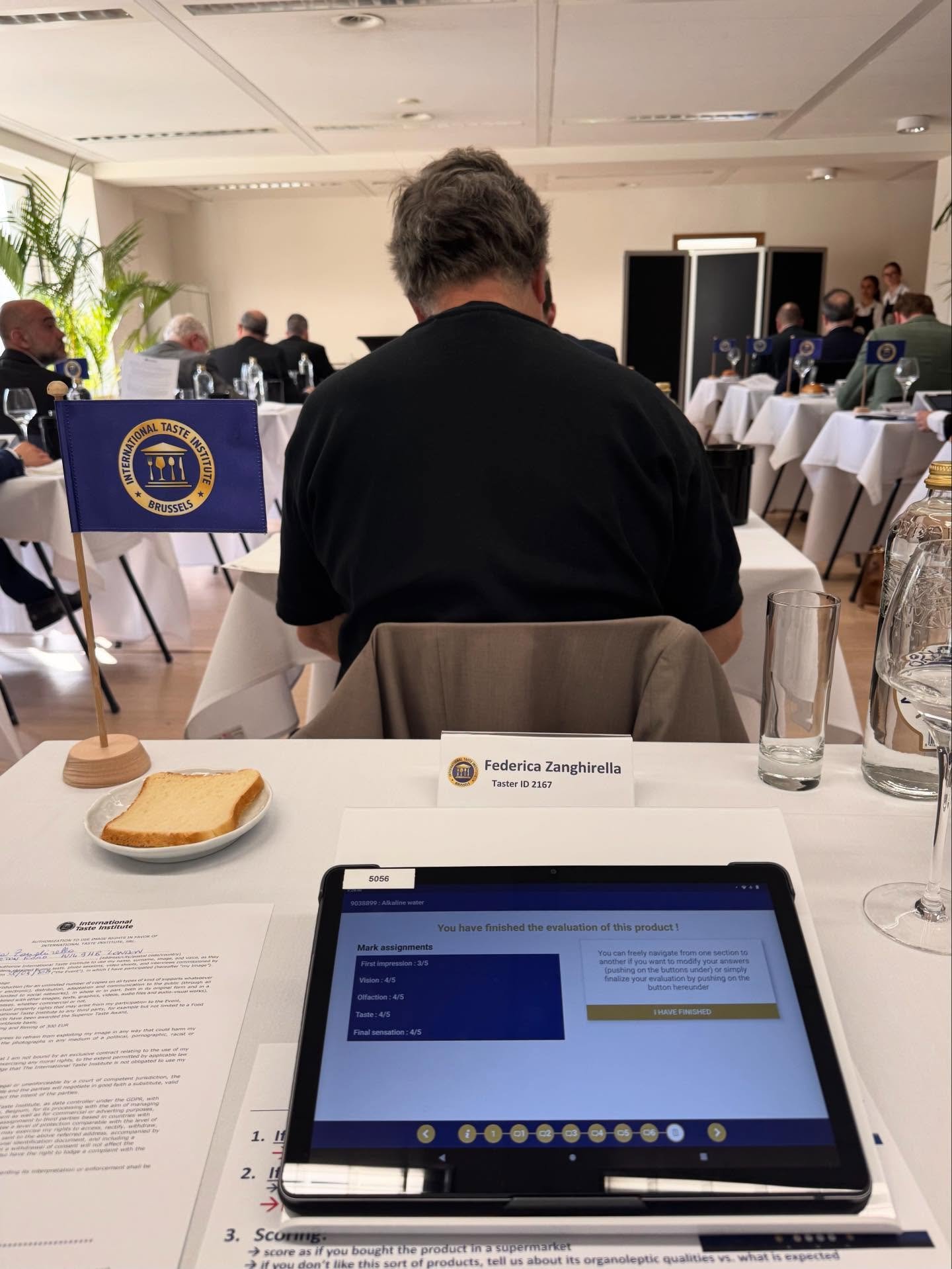 First intense day of tasting at the International Taste Institute in Brussels. Always a rewarding experience! Approaching each beverage through structured sensory analysis, from aromatic profile to palate, texture, balance, and persistence, fully eng