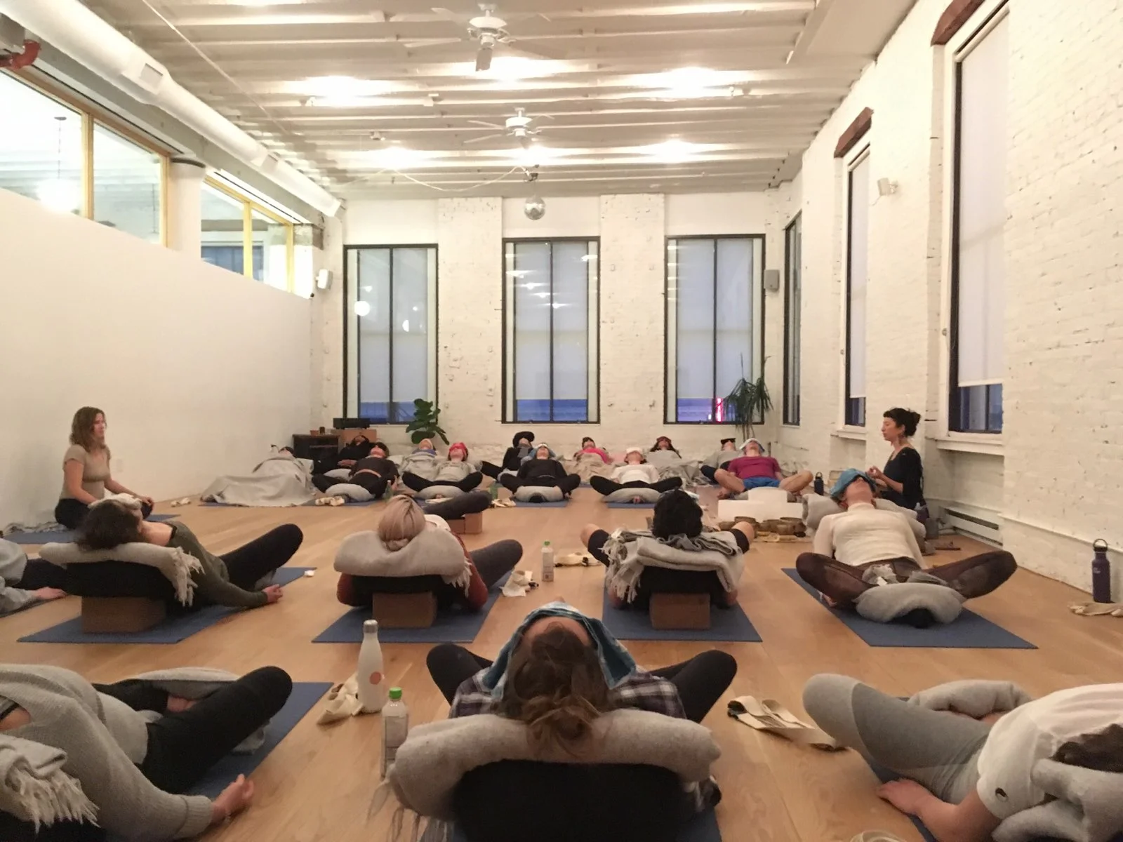 Restorative Yoga + Sound + Acupuncture at Sky Ting