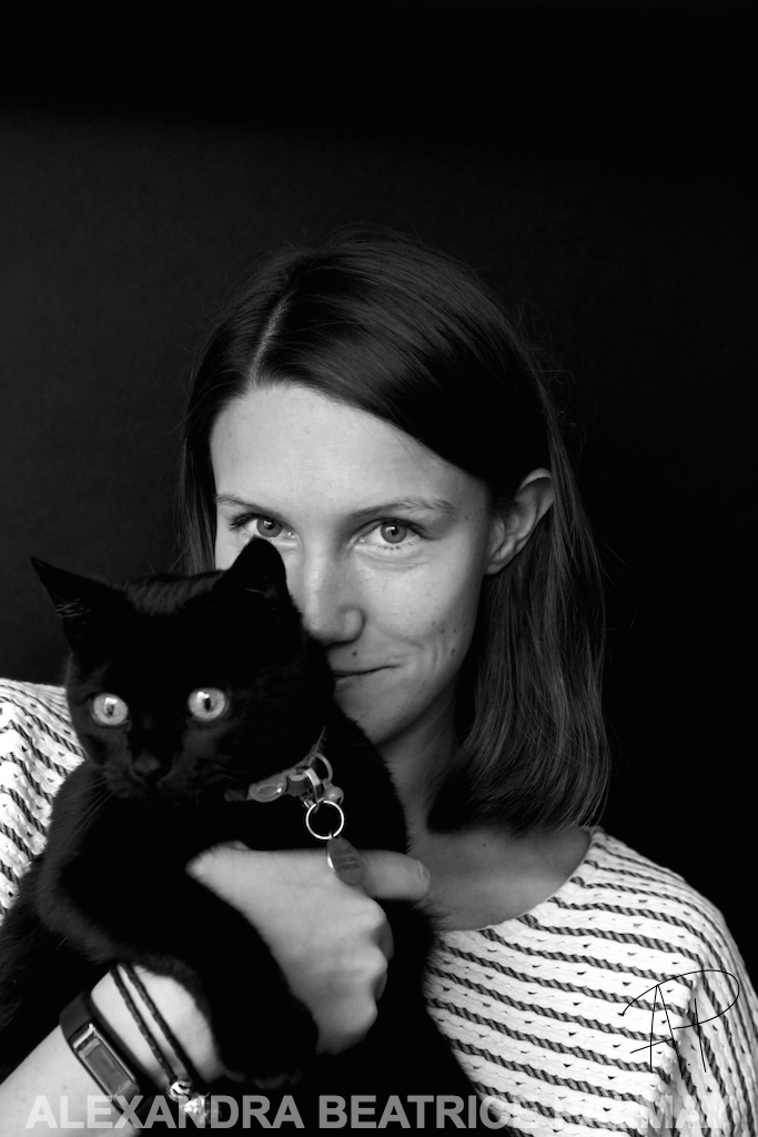 Studio Cat and Owner Photoshoot