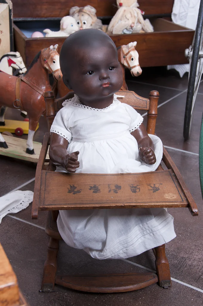 The toys represent an important part in social and cultural life of children growing up during these times.