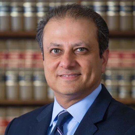 Preet Bharara Civic Champion Preet Bharara served as U.S. Attorney for the Southern District of New York from 2009 to 2017. He is the Executive Vice President of Some Spider Studios and the host of CAFE’s Stay Tuned with Preet , a podcast focused on issues of justice and fairness. Read more.
