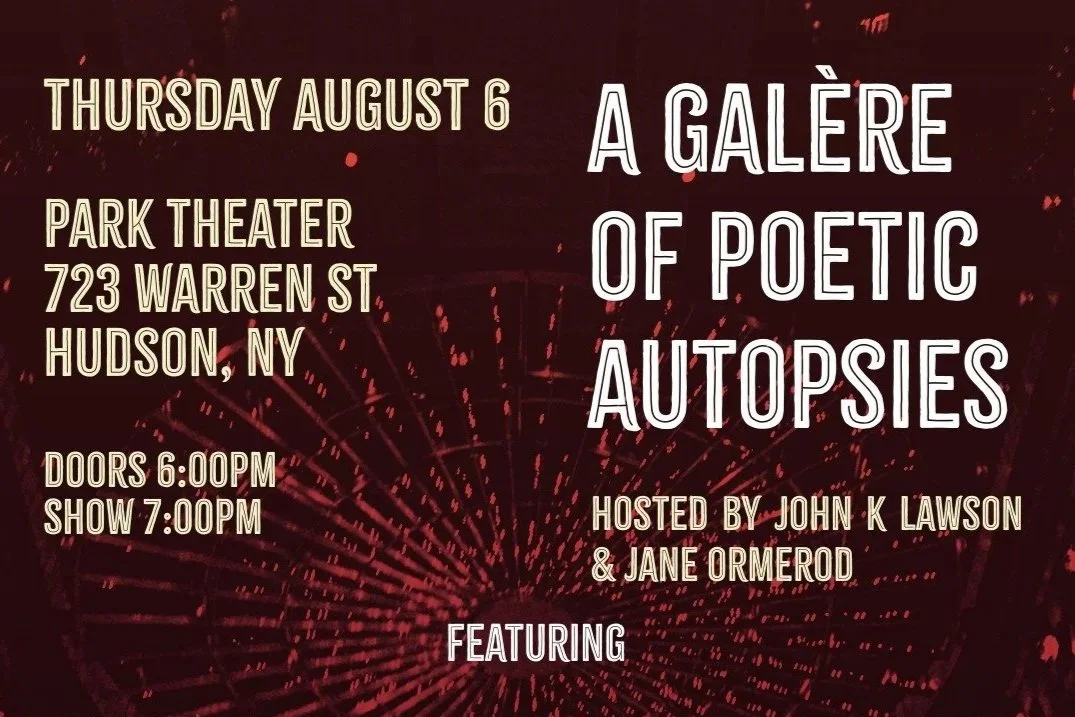 Co-Host: "A Galère of Poetic Autopsies" Literary Night