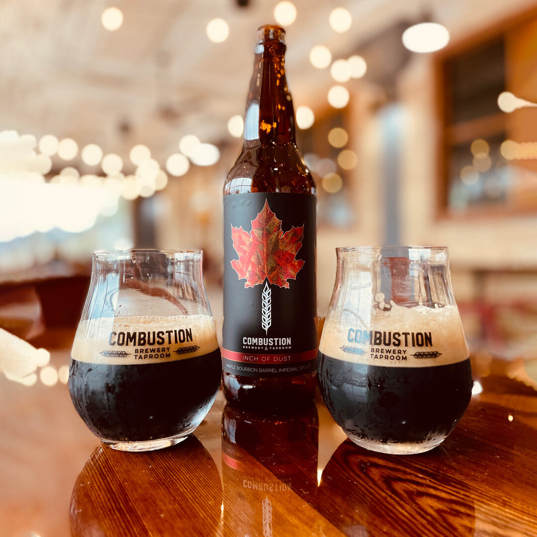 Inch of Dust Maple Bourbon Barrel Imperial Stout, Photo Credit: Keith Jackson