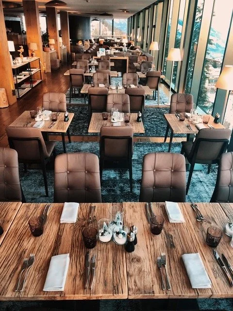 Table restaurant - Crans Ambassador *****
