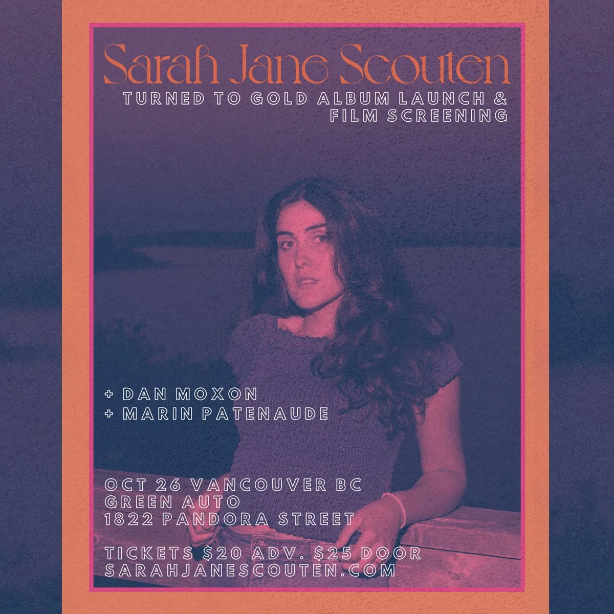 Solo Set opening for Sarah Jane Scouten