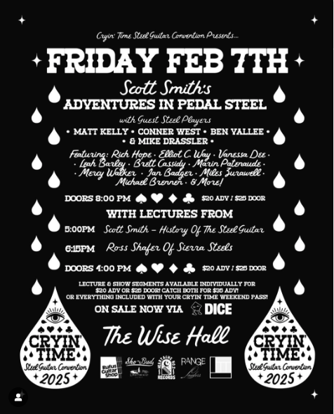 Cryin' Time Steel Guitar Convention