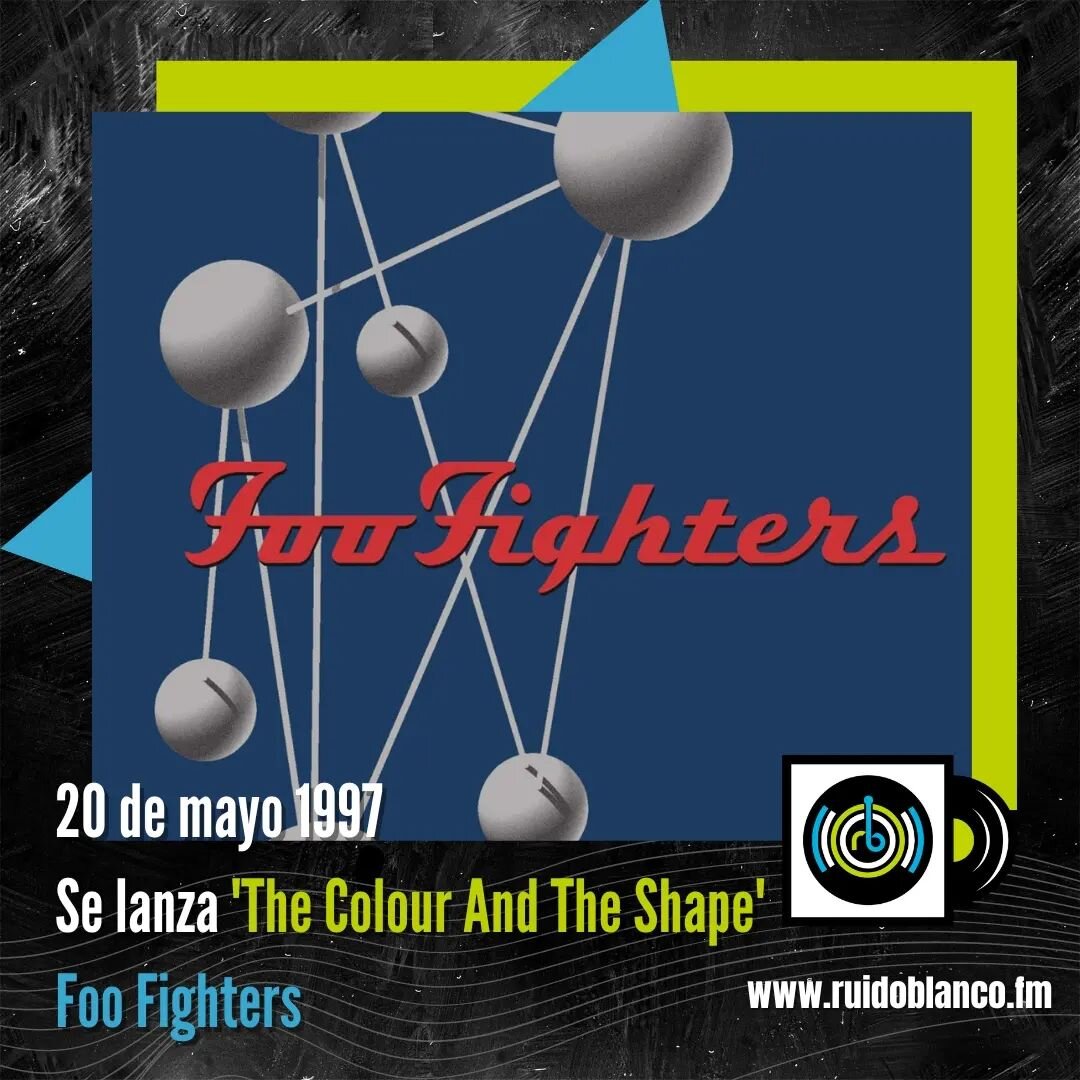 Un d&iacute;a c&oacute;mo hoy en  1997 se lanza &ldquo;The Colour and the Shape&rdquo; de Foo Fighters, uno de su trabajos m&aacute;s &eacute;xitos, con rolas como &ldquo;My Hero&rdquo;, &ldquo;Everlong&rdquo;, &ldquo;Monkey Wrench&rdquo; 🤘😎🎸

#Ru