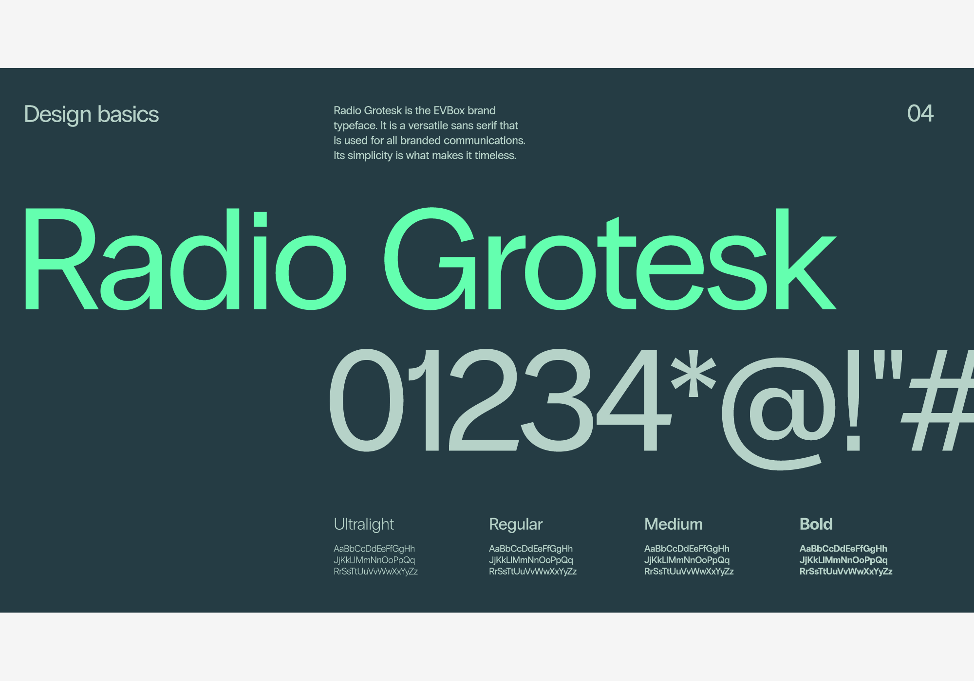 brand assets  |  primary brand typeface