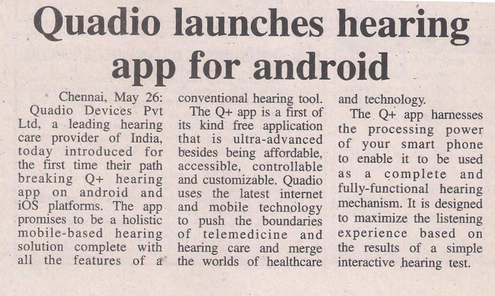 TRINITY MIRROR CHENNAI 26th MAY