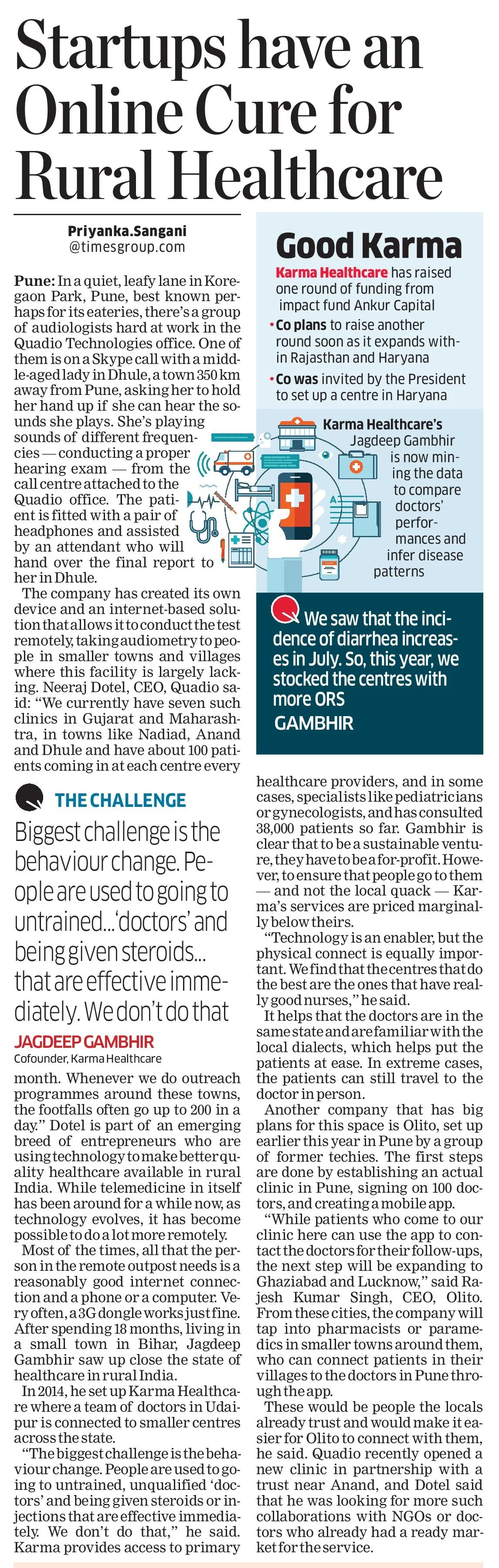 The Economic Times-Pune 11th October 2016
