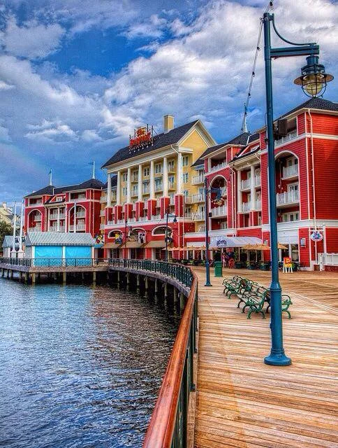The Boardwalk area is a great place to hang out and have some fun, especially in the evenings!