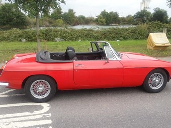 Stretched MGB goes under the hammer