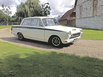 Unique Lotus Cortina for sale