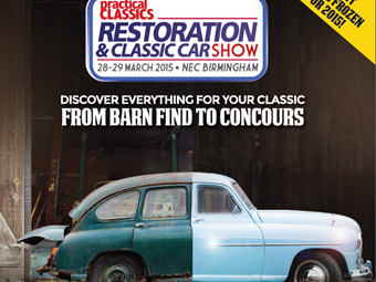 Win a pair of tickets to the Practical Classics Restoration &amp; Classic Car Show