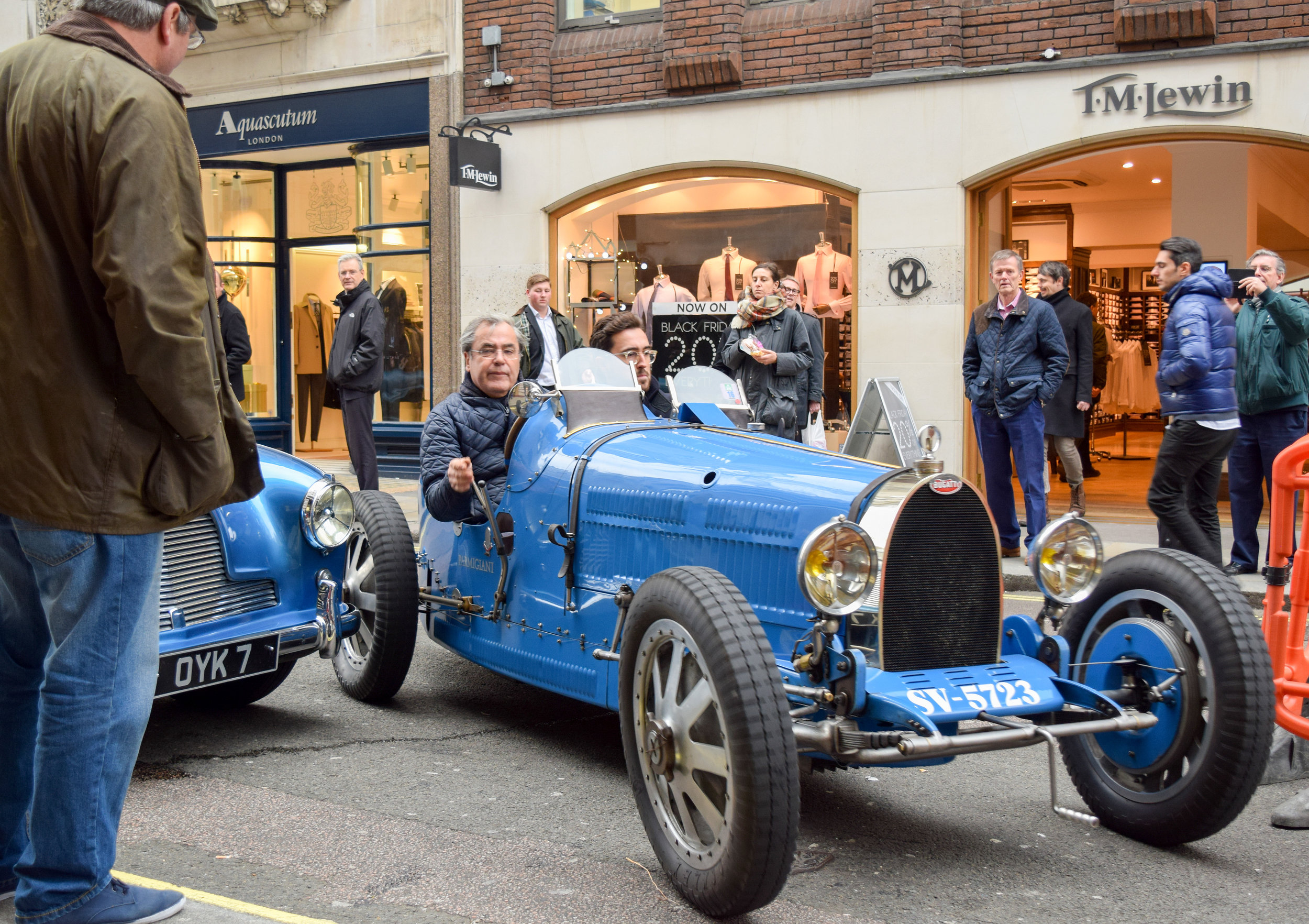 Vintage Racing Bugatti 