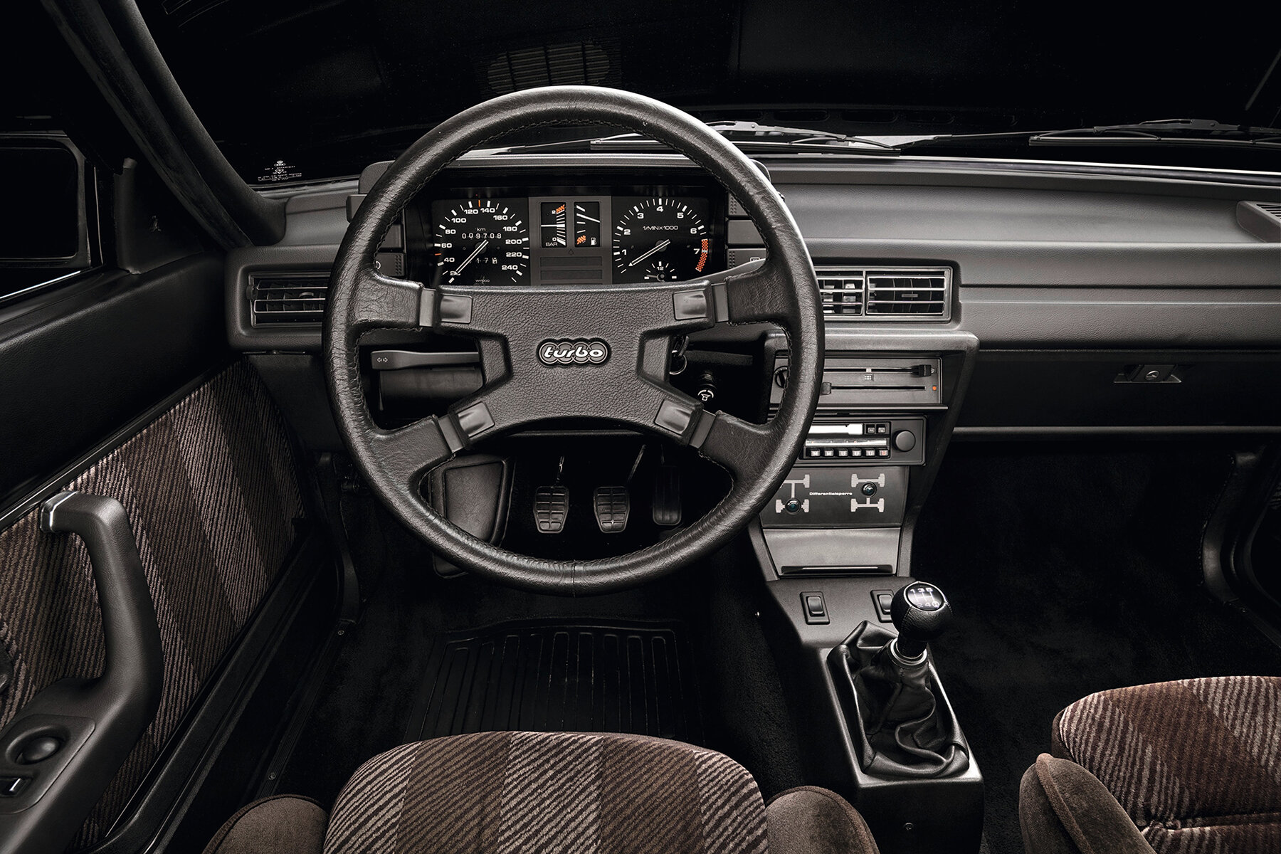 Audi Quattro (1980-1991): interior isn’t as high quality as some German cars of its era, and parts are hard to find