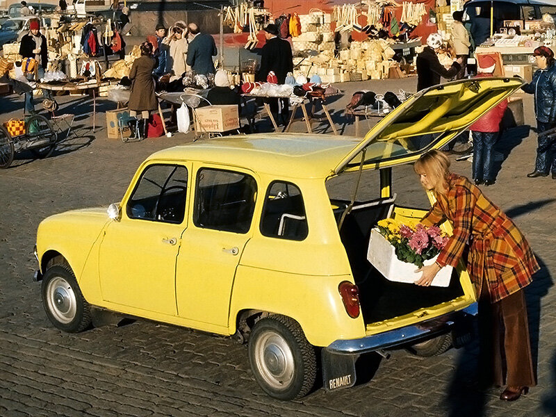 Renault 4 had a hatchback before the term hatchback was invented