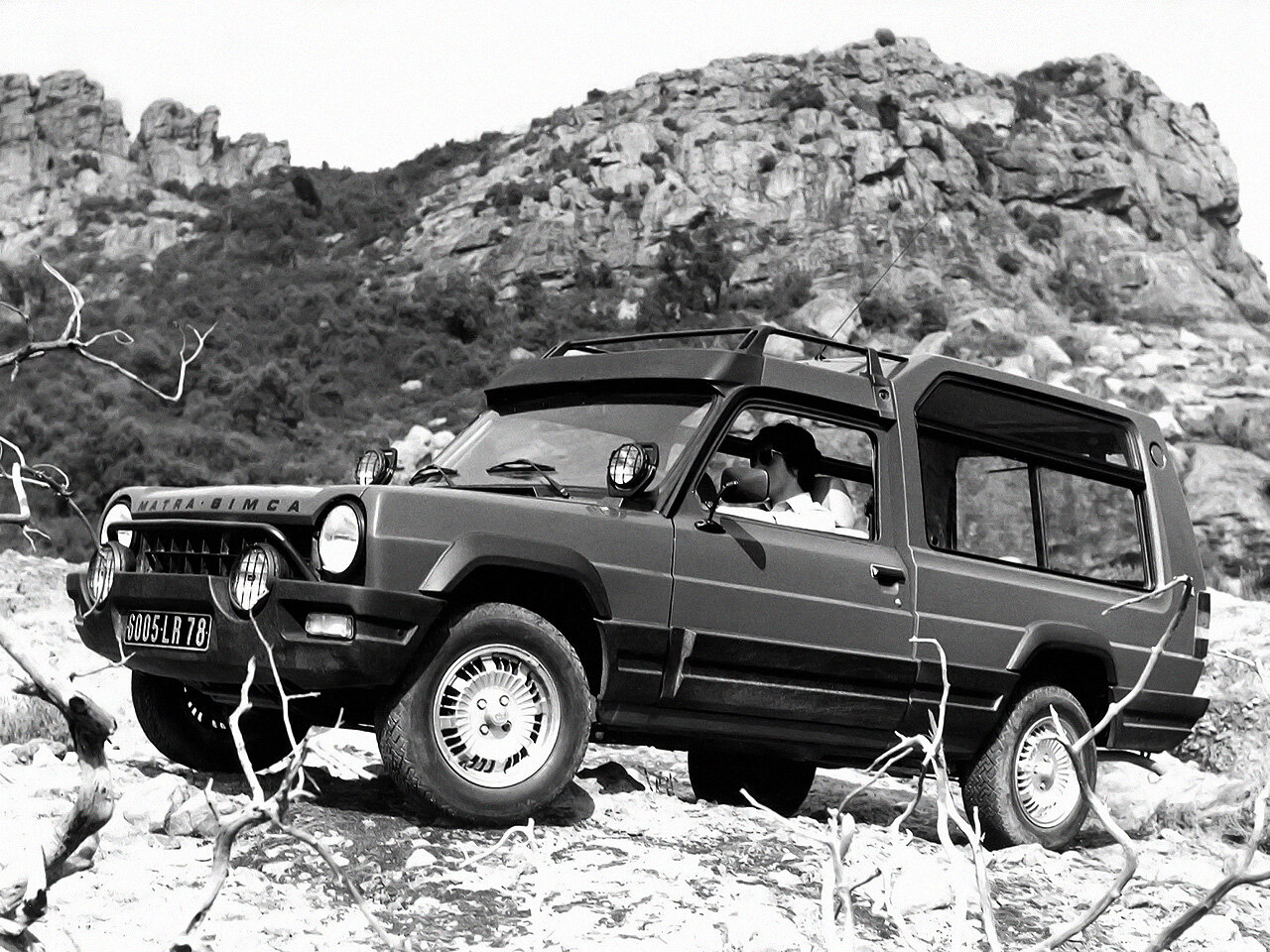 Rough, tough and ready to go anywhere: the front-wheel drive Matra-Simca Rancho