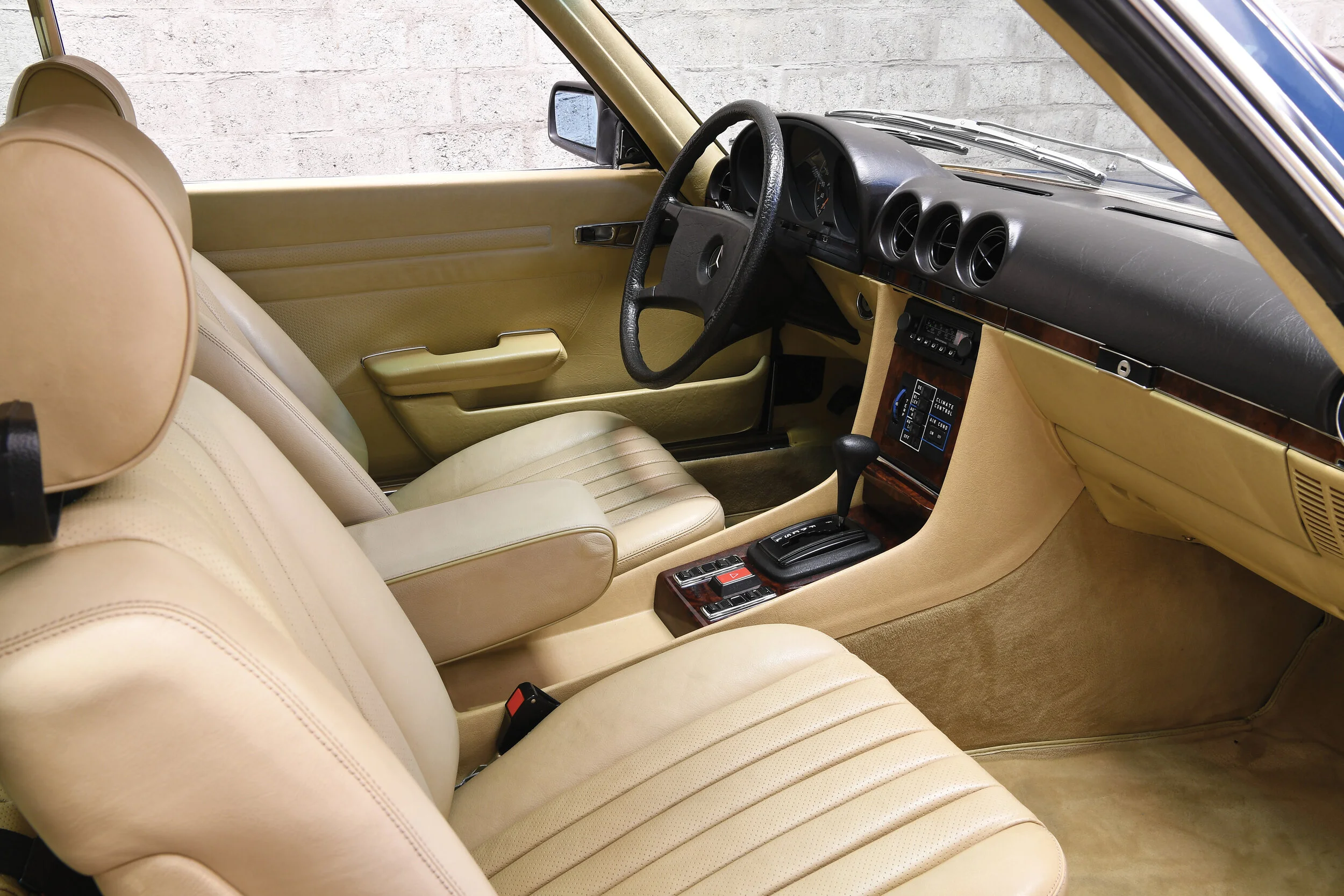 Mercedes-Benz SLC interior is very much what you’d expect.