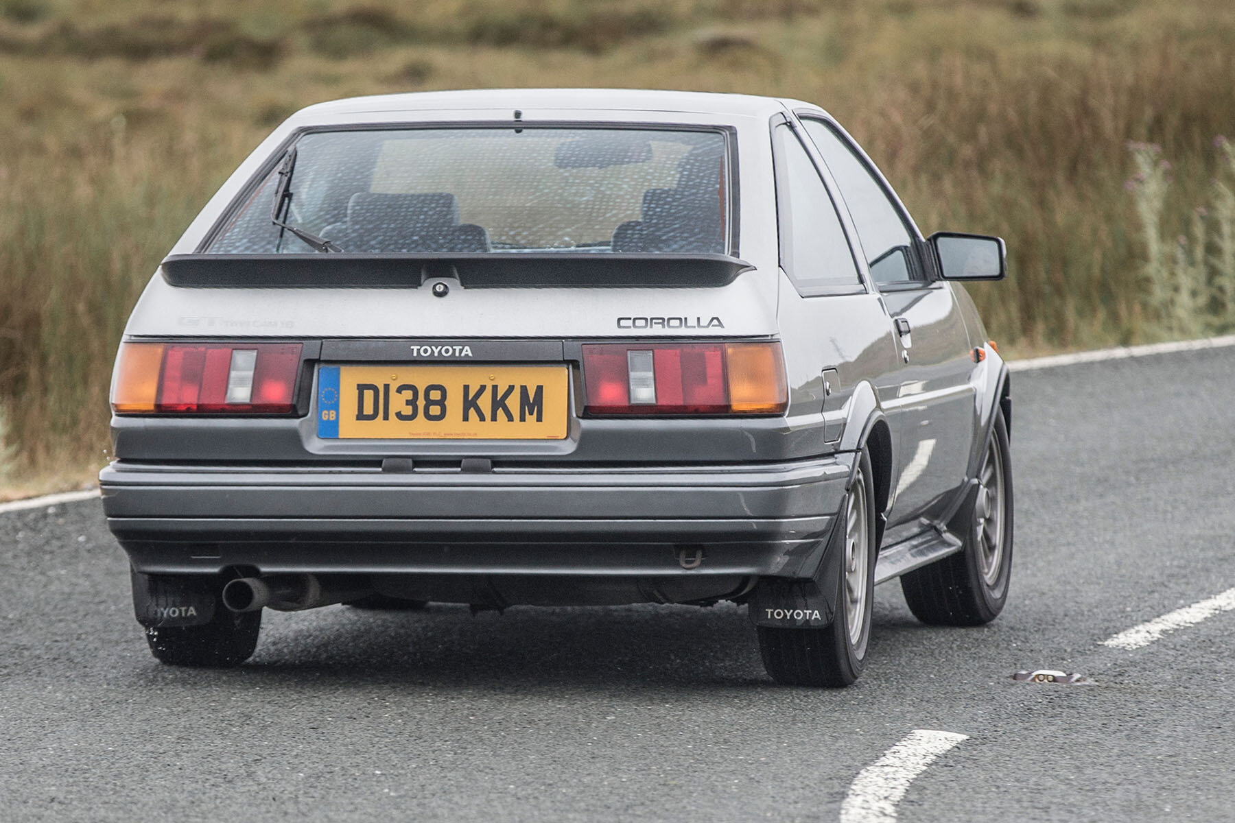 Toyota Corolla GT (AE86) has predictable, enjoyable handling.