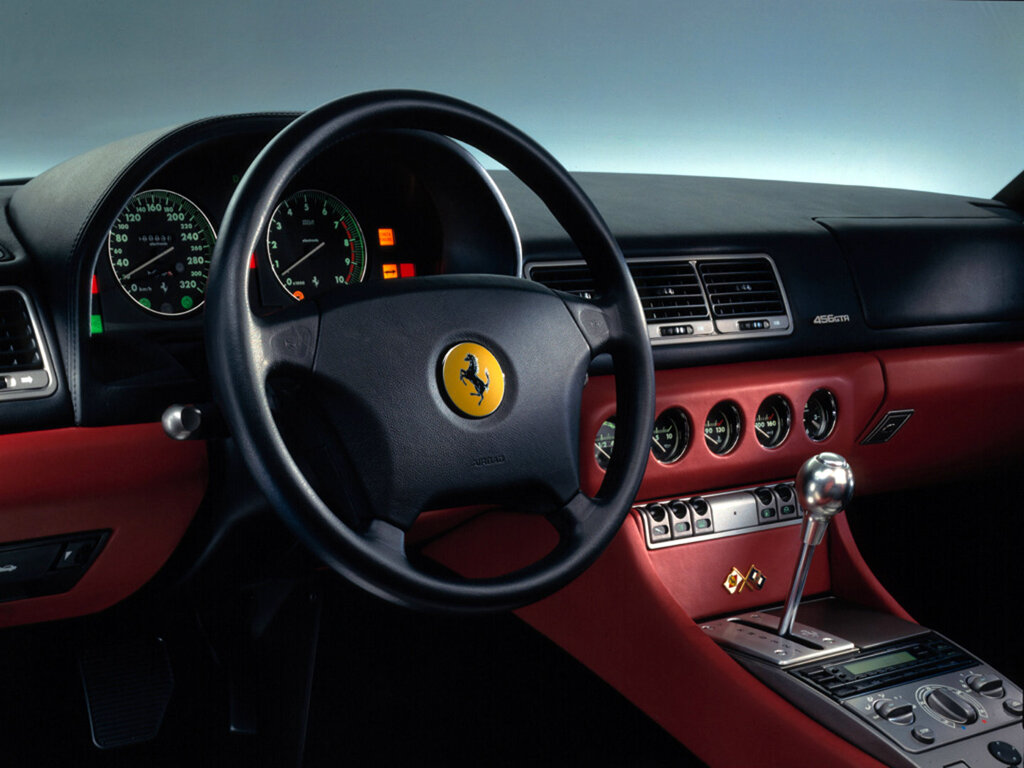 Probably the swansong for the traditional gear shifter in a Ferrari – even in automatic form