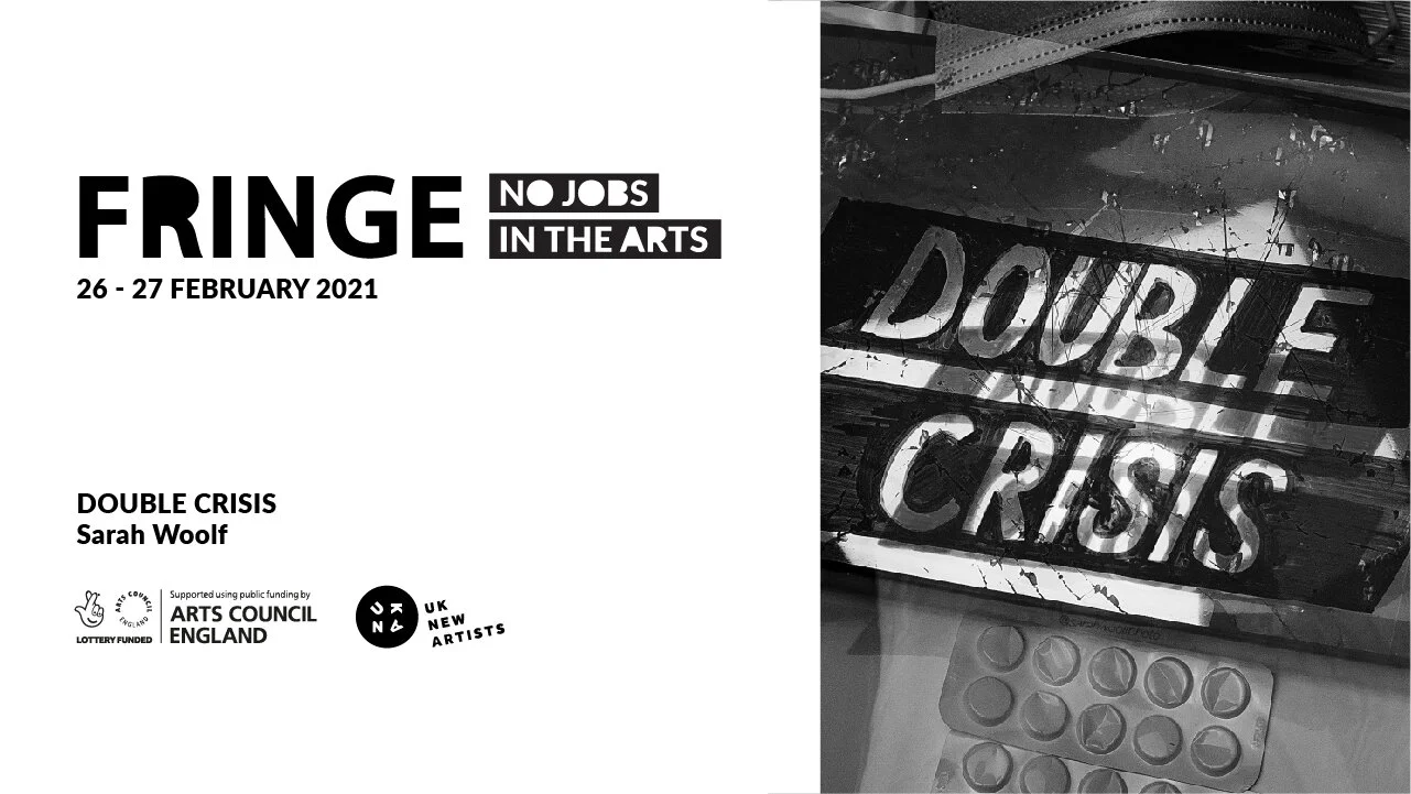 Double Crisis: Covid and the Mental Health System, Artist Talk with Sarah Woolf