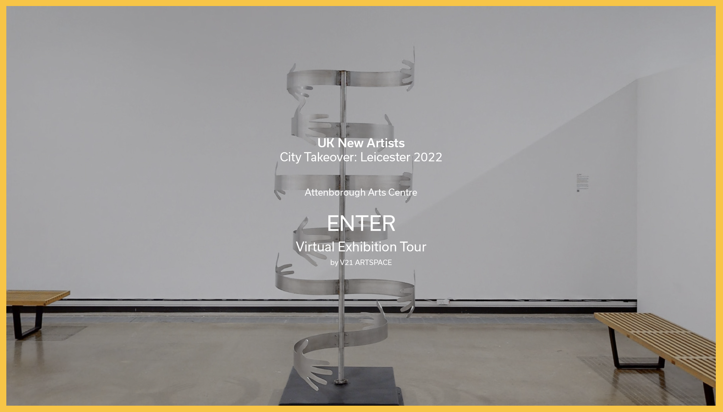 Explore the UKNA Leicester 22 exhibition at Attenborough Arts Centre, virtually!