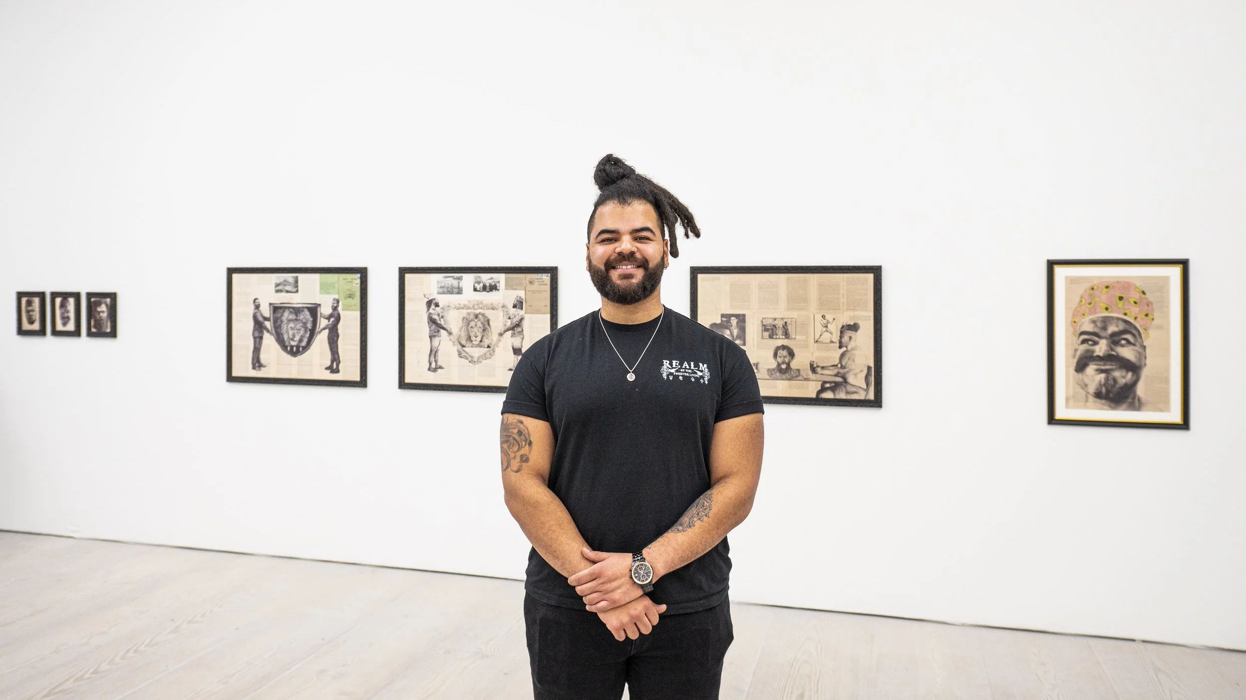 Upcoming talk with Habib Hajallie: winner of the 2022 Robert Walters Group UK New Artist of the Year Award