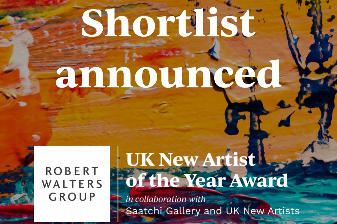 Shortlist Announced for the 2023 Robert Walters UK New Artist of the Year Award