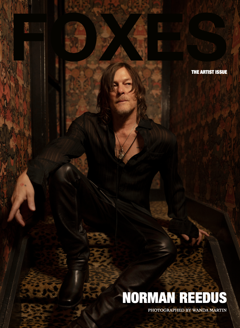 NORMAN REEDUS FOR FOXES MAGAZINE PHOTOGRAPHED BY WANDA MARTIN