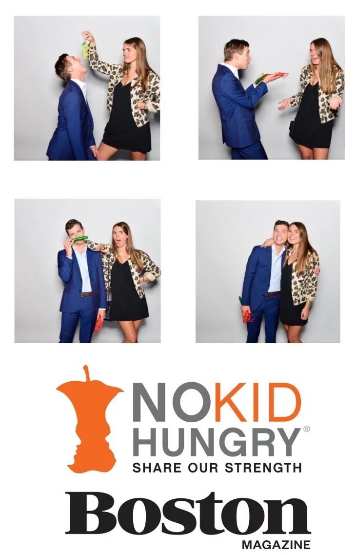 Taking over the photo booth with my best pal after a successful evening.