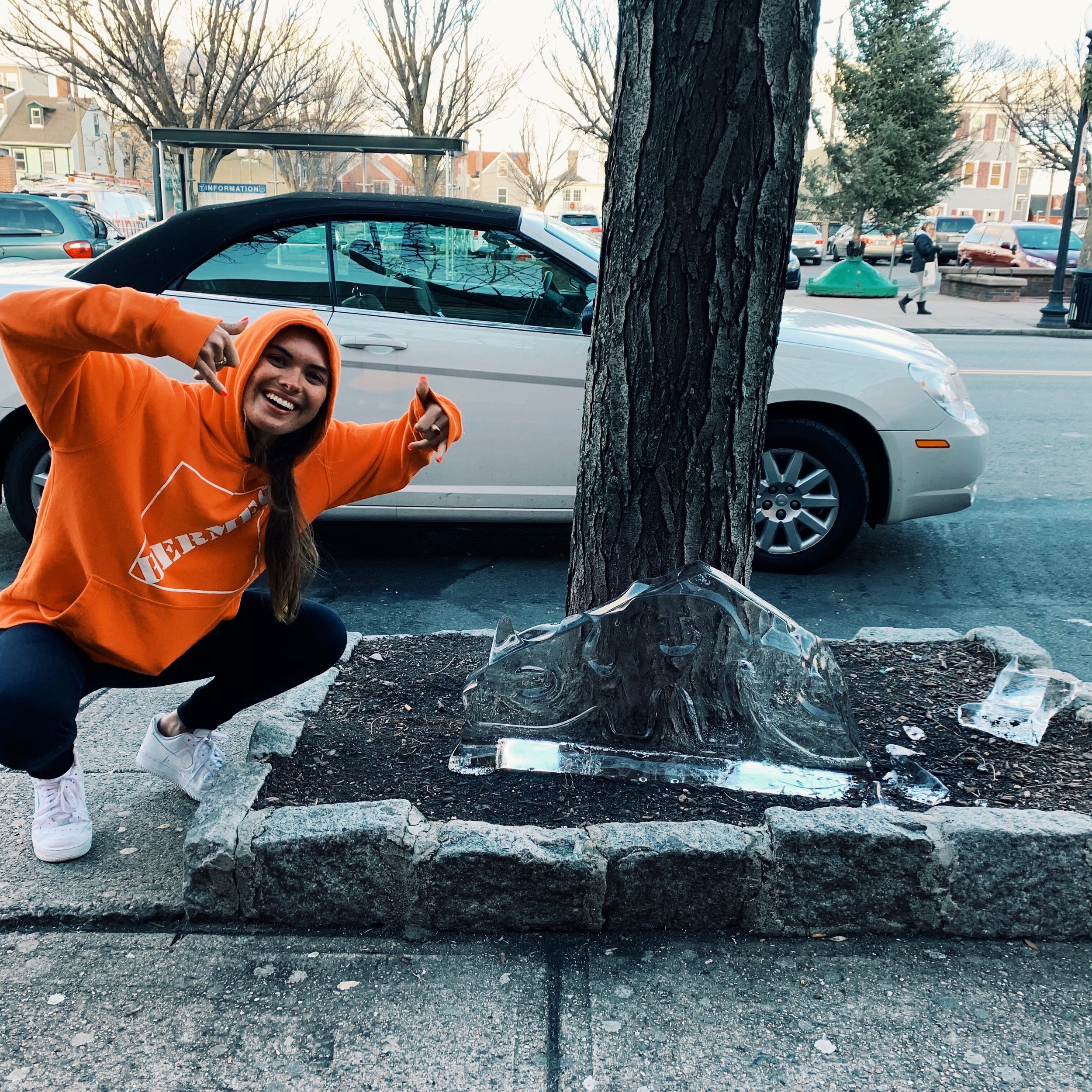 The next day, my brain was in a similar state to the ice luge.
