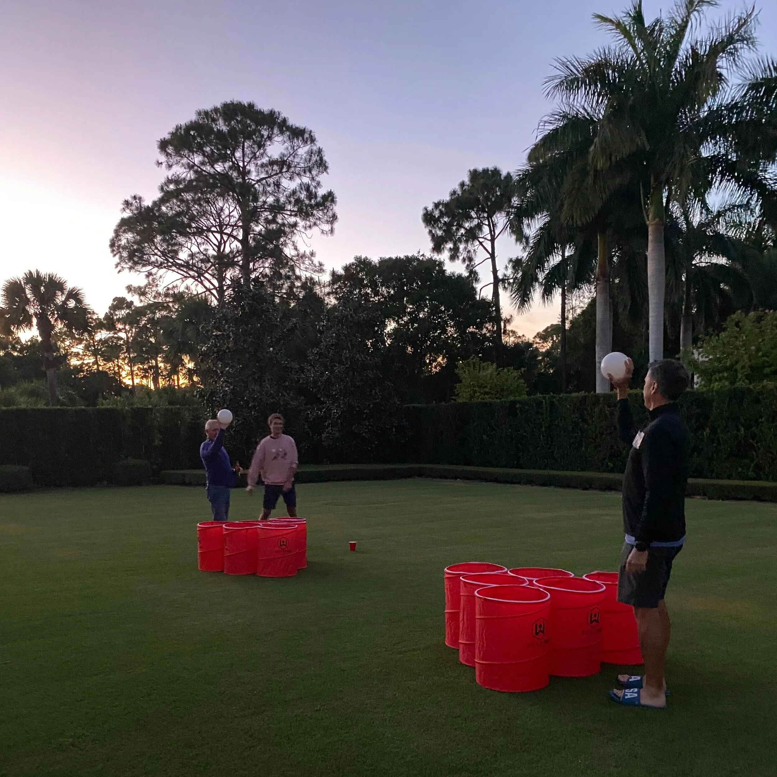 Covid-safe beer pong
