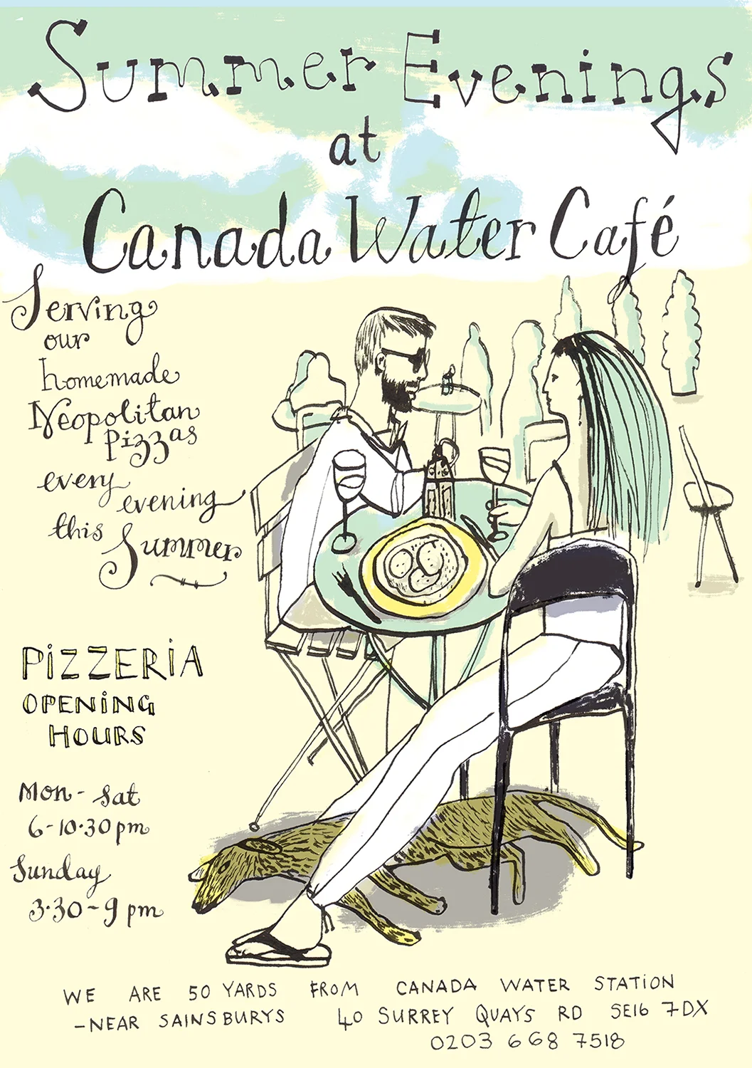 Summer Evenings | Canada Water Cafe