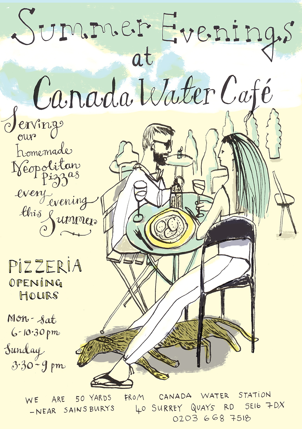 Summer Evenings | Canada Water Cafe 