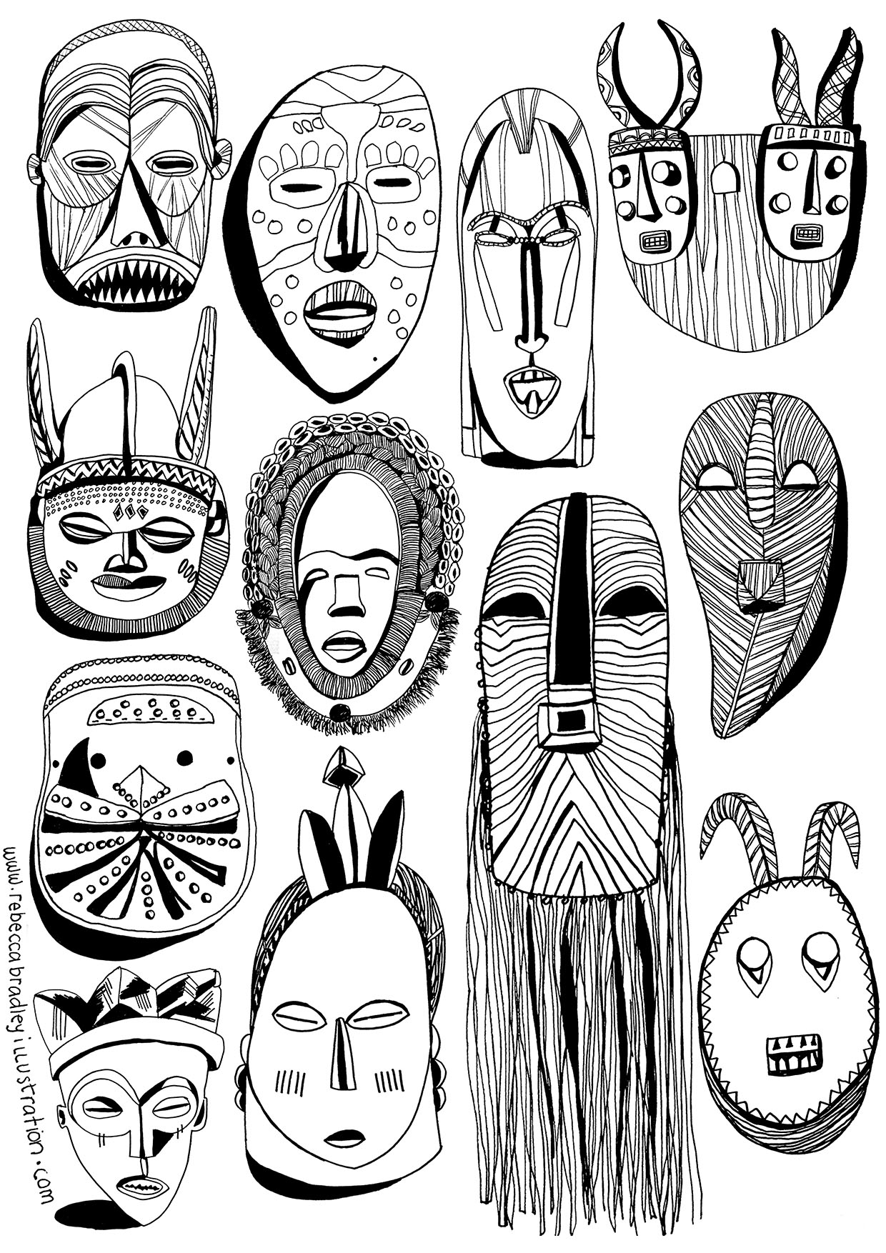 African Masks 