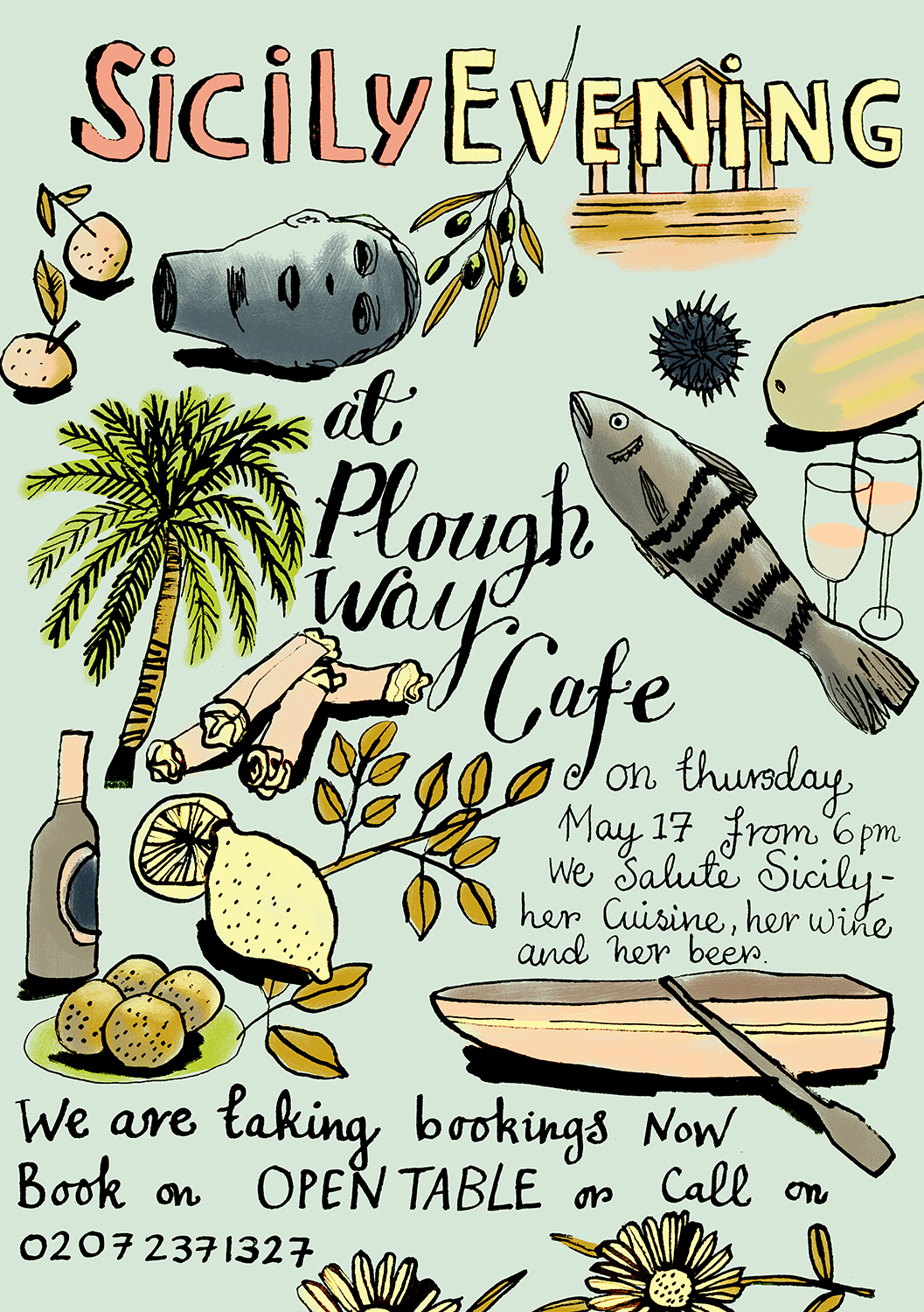 SICILY FLYER | PLOUGH WAY CAFE