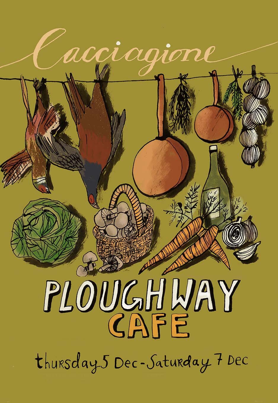 Cacciagione For Plough Way Cafe 