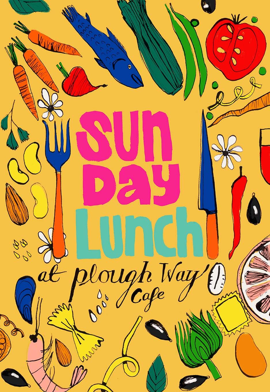  Sunday Lunch | Plough Way Cafe    