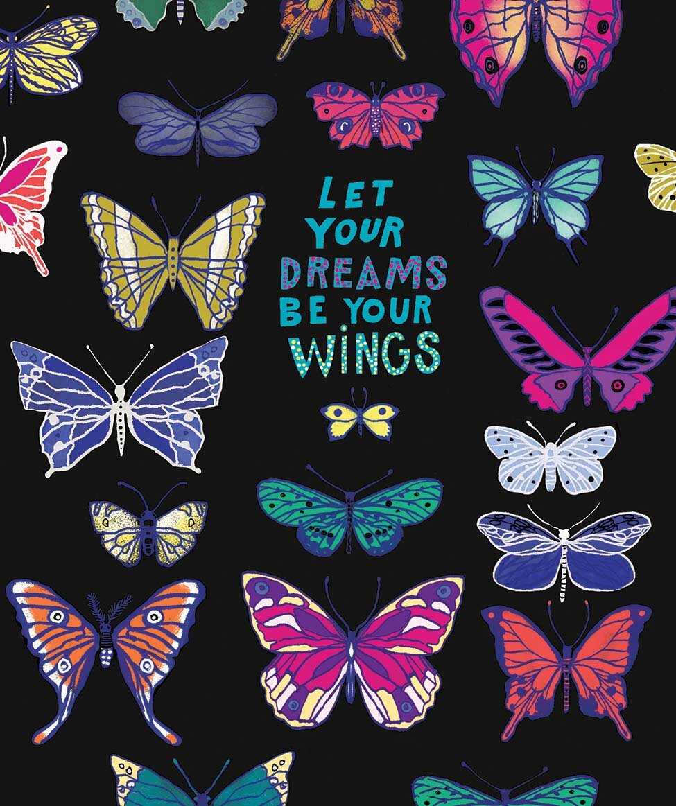  Let your dreams be your wings   | Live Love Sparkle Workman Publishing  