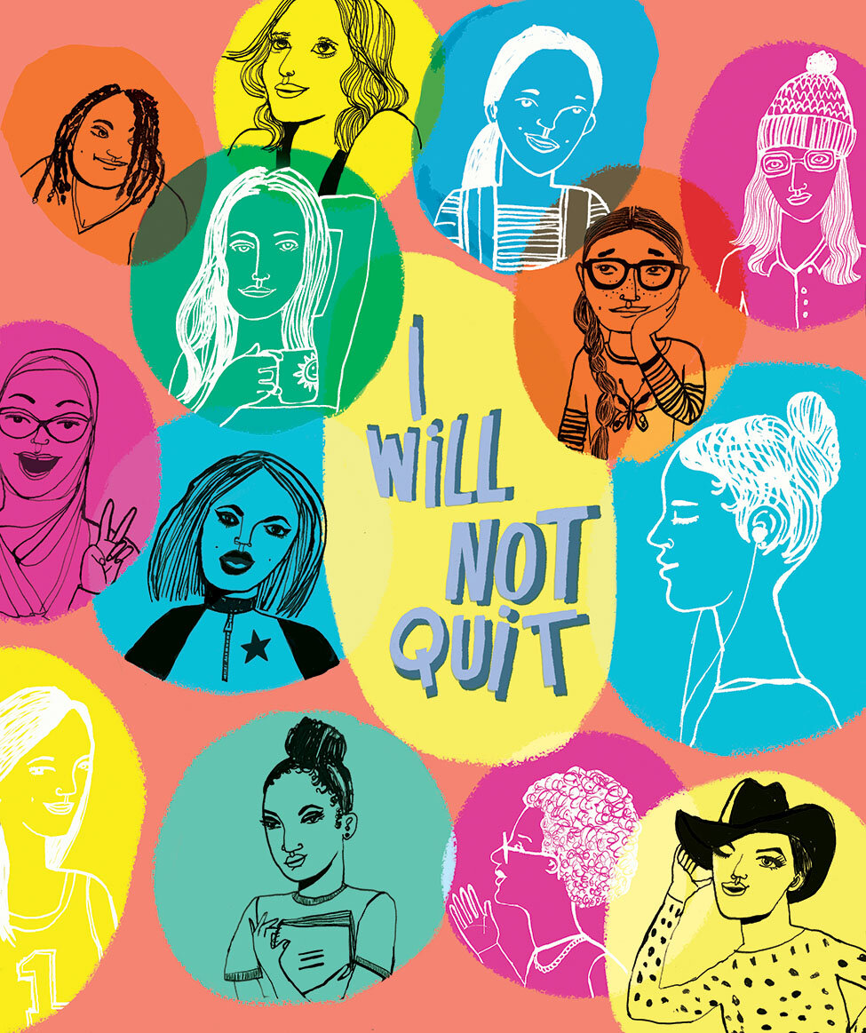 I will not quit | Live Love Sparkle Workman Publishing 