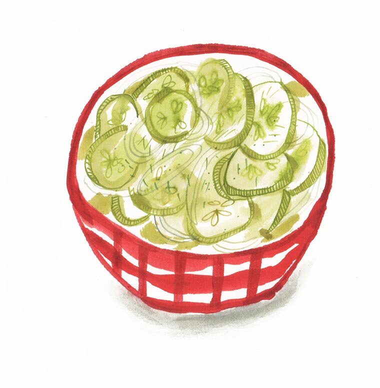 Cucumber Salad | Baltimore Magazine 