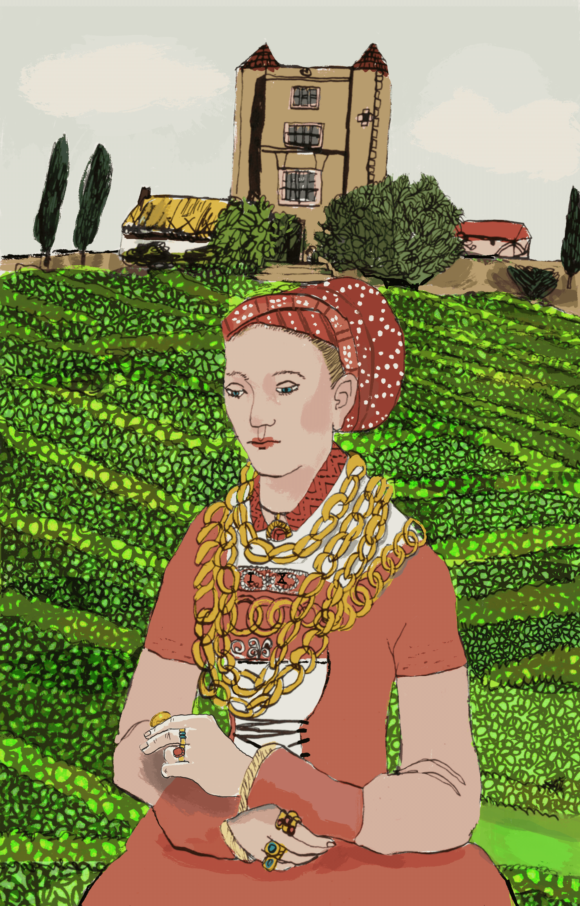 9 PENTACLES : WEALTH AND REFINEMENT