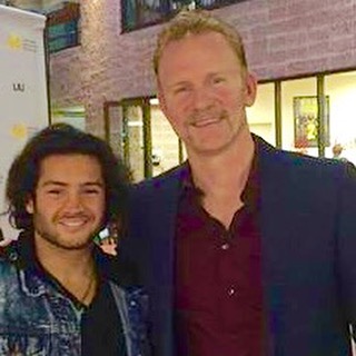 November, 2015 Shay Motion and Morgan Spurlock at The Gold Coast International Film Festival